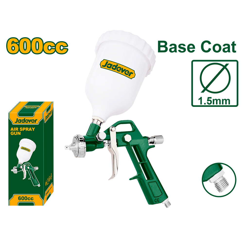 PISTOLA PULVERIZADORA DE AIRE - 600CC