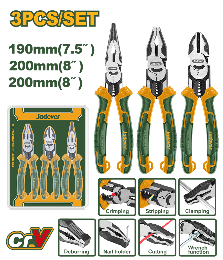 SET 3 PIEZAS ALICATE