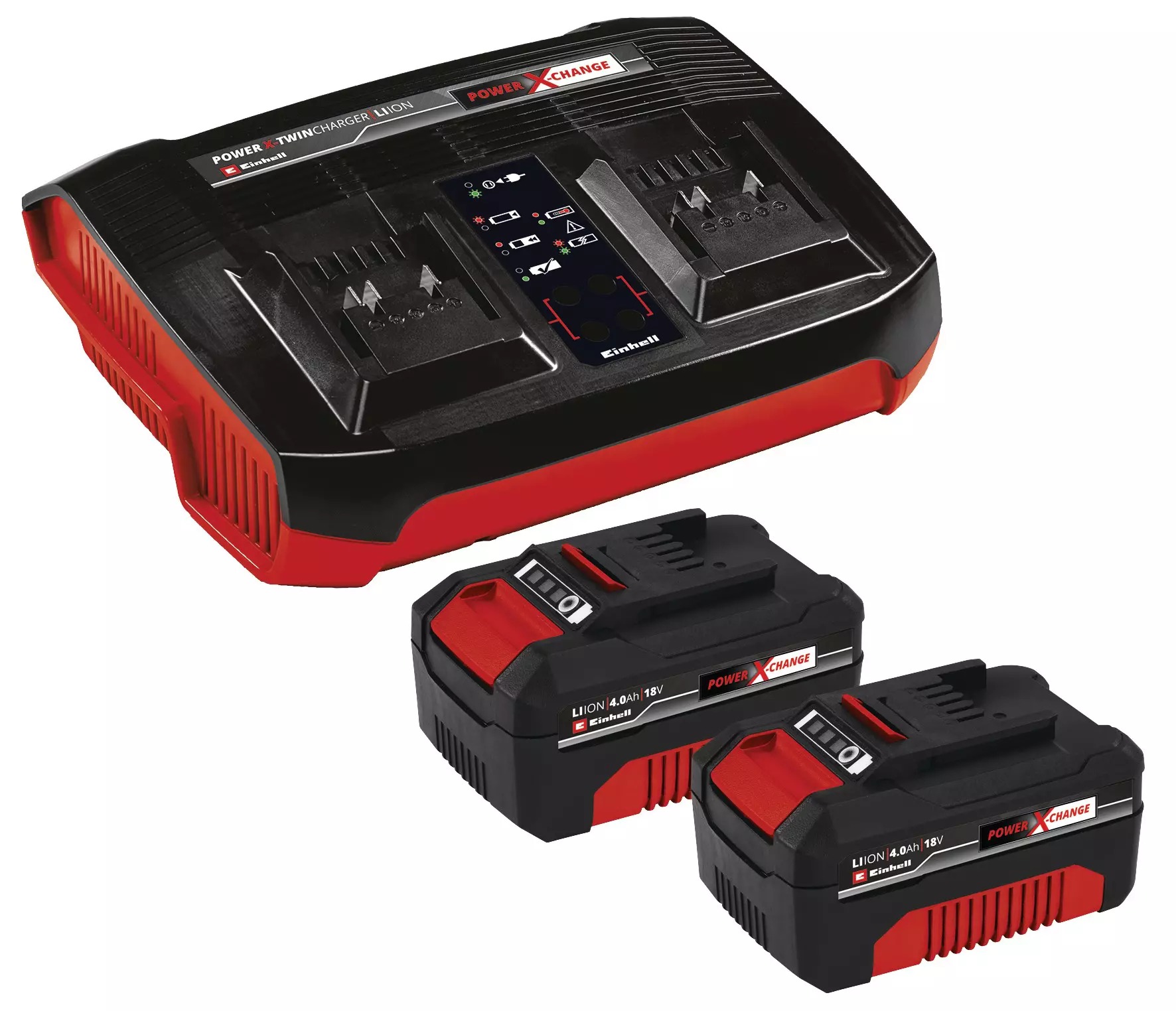 CARGADOR C/ 2 BAT 2 X 4.0 AH