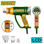 PISTOLA CALOR 2000W - C/3 BOSQUILLAS